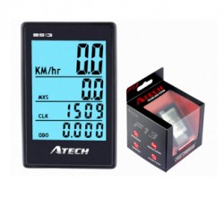 LICZNIK ROWEROWY BEZPRZEWODOWY ATECH BS-13F