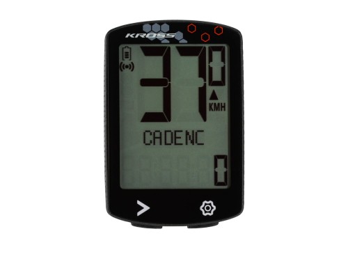 LICZNIK ROWEROWY KROSS KRC 325CUW BEZPRZEWODOWY Z LICZNIKIEM KADENCJI