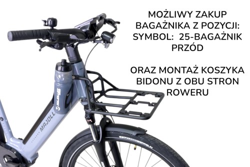 ROWER ELEKTRYCZNY MAJDLLER AMPERA 2.0 8B 13AH/468WH 